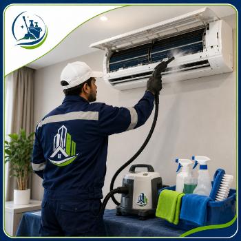 خدمة تنظيف المكيفات